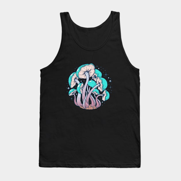 Cottagecore Mushroom - Goblincore Tank Top by reedae